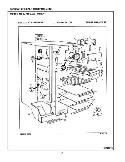 FREEZER COMPARTMENT