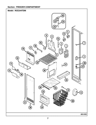 FREEZER COMPARTMENT