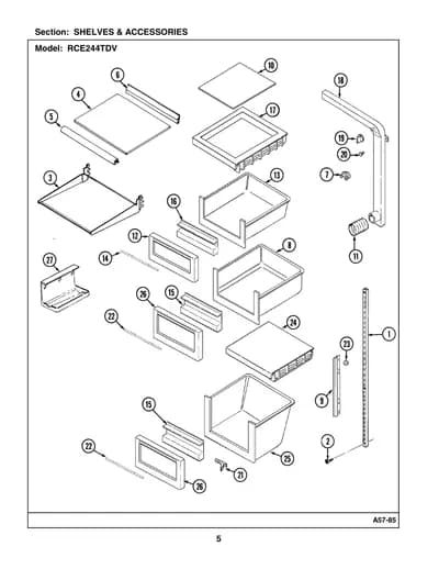 SHELVES & ACCESSORIES