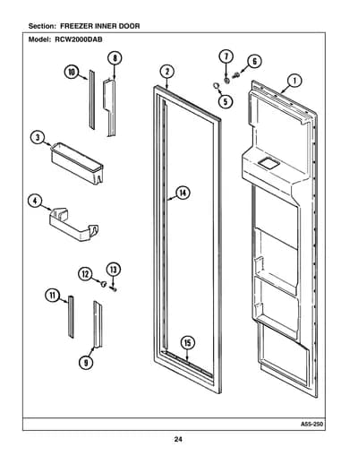 FREEZER INNER DOOR