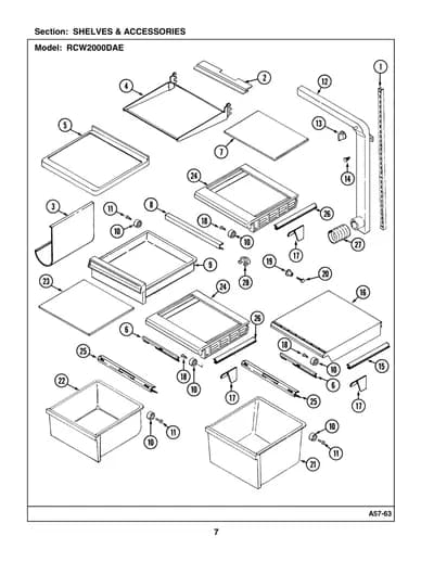SHELVES & ACCESSORIES