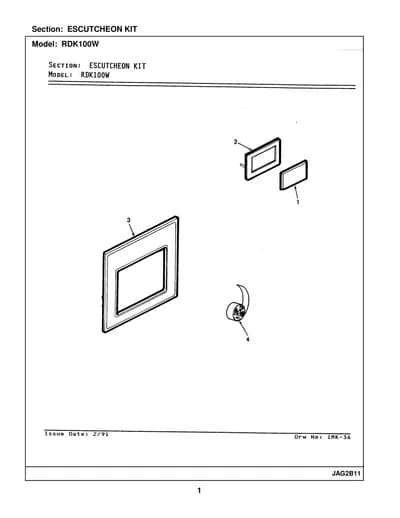 ESCUTCHEON KIT
