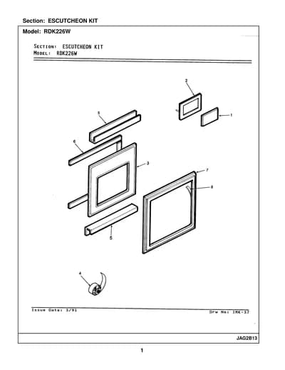 ESCUTCHEON KIT