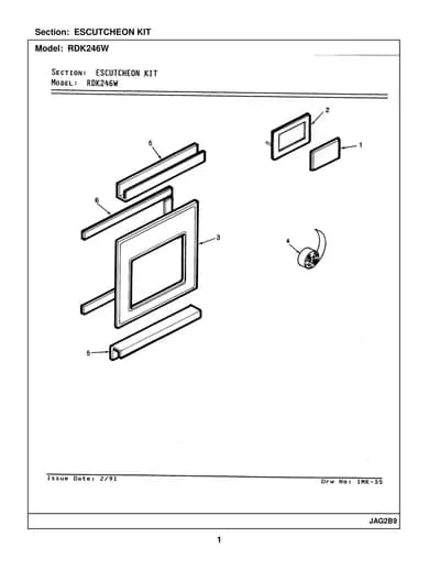 ESCUTCHEON KIT