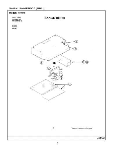 RANGE HOOD (RH101)