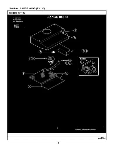 RANGE HOOD (RH130)