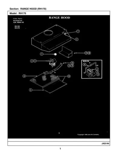 RANGE HOOD (RH170)