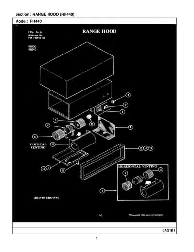 RANGE HOOD (RH440)