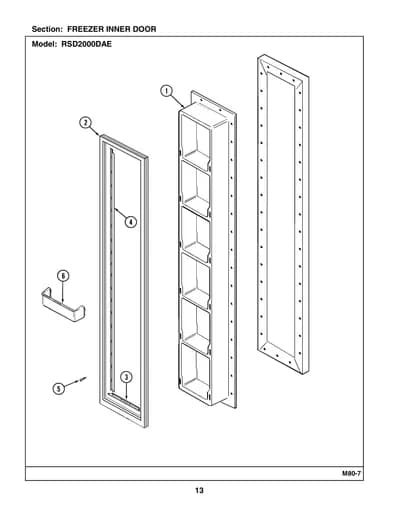 FREEZER INNER DOOR