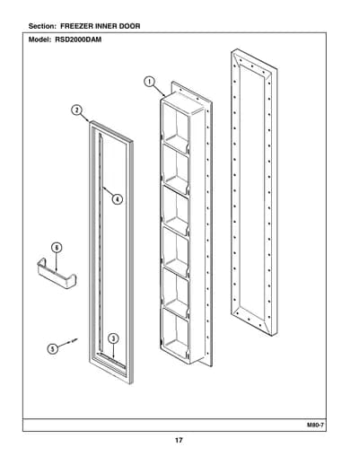 FREEZER INNER DOOR