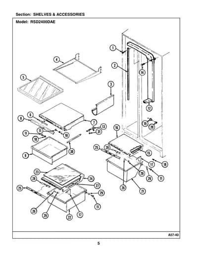 SHELVES & ACCESSORIES