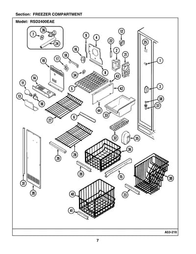FREEZER COMPARTMENT