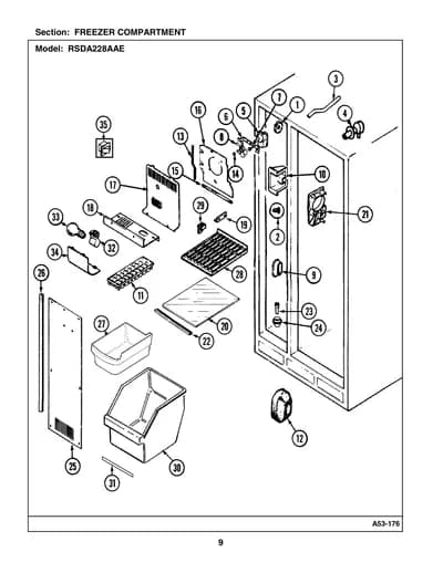 FREEZER COMPARTMENT