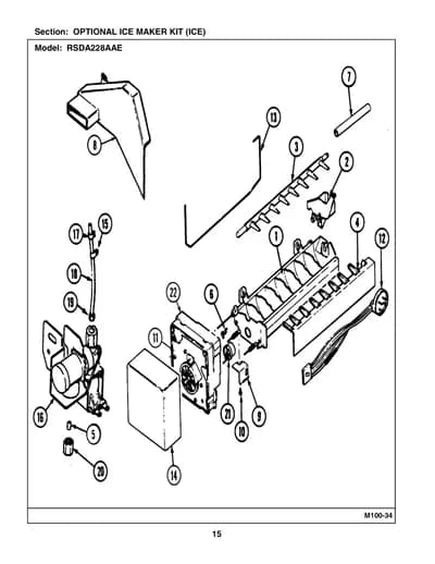 OPTIONAL ICE MAKER KIT (ICE)