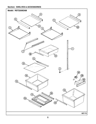 SHELVES & ACCESSORIES