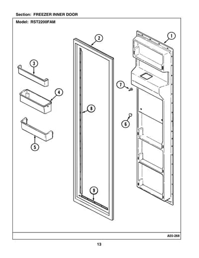 FREEZER INNER DOOR