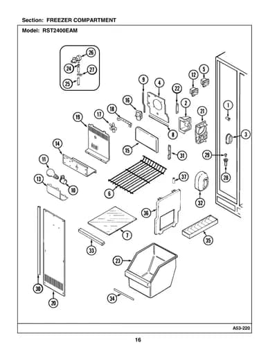 FREEZER COMPARTMENT