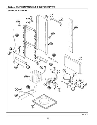 UNIT COMPARTMENT & SYSTEM (REV.11)