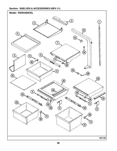 SHELVES & ACCESSORIES (REV.11)