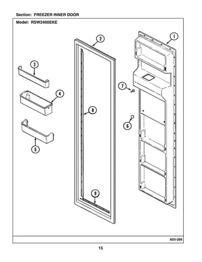 FREEZER INNER DOOR