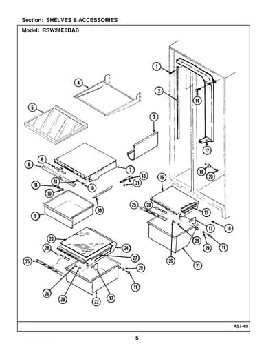 SHELVES & ACCESSORIES