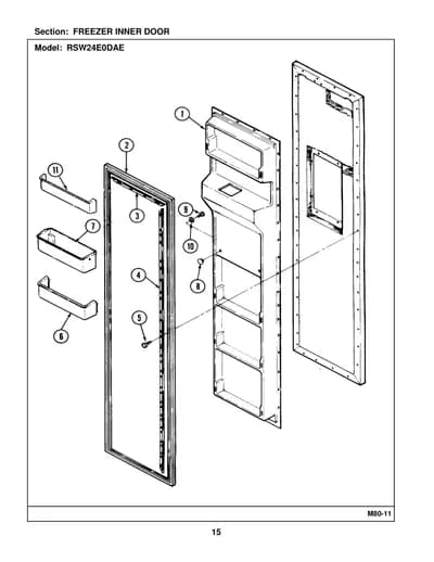 FREEZER INNER DOOR