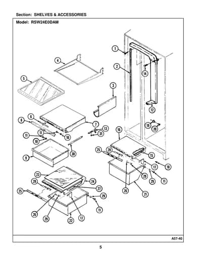 SHELVES & ACCESSORIES