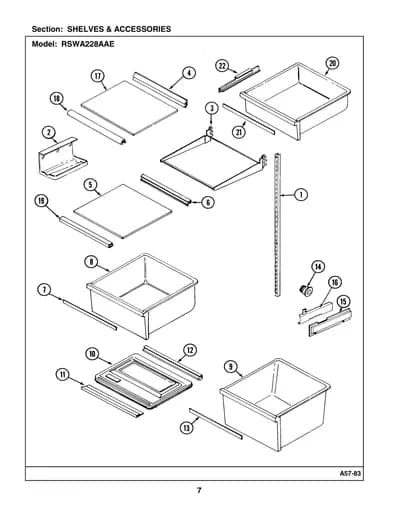 SHELVES & ACCESSORIES