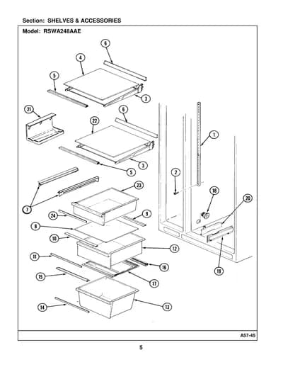 SHELVES & ACCESSORIES