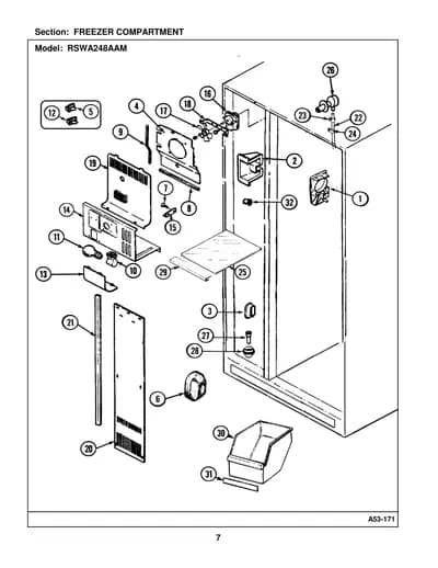FREEZER COMPARTMENT