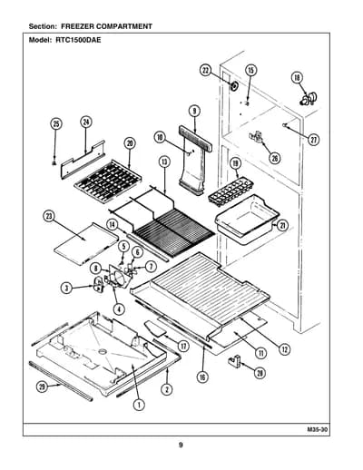 FREEZER COMPARTMENT