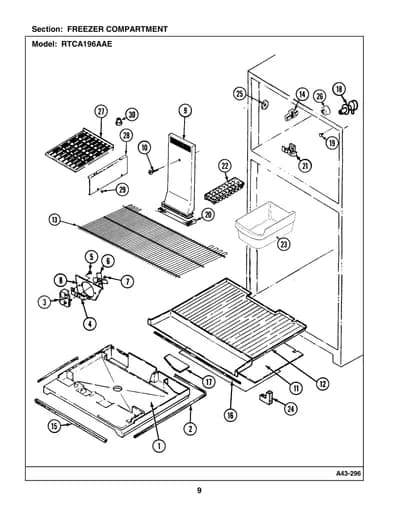 FREEZER COMPARTMENT