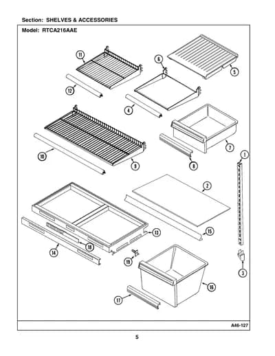 SHELVES & ACCESSORIES