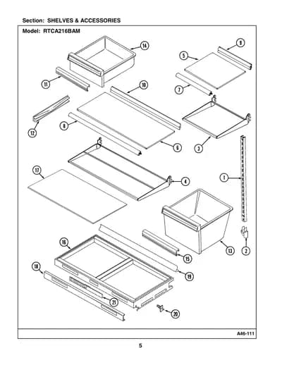 SHELVES & ACCESSORIES