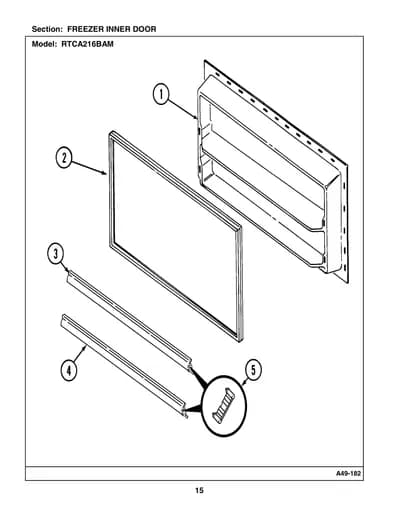 FREEZER INNER DOOR