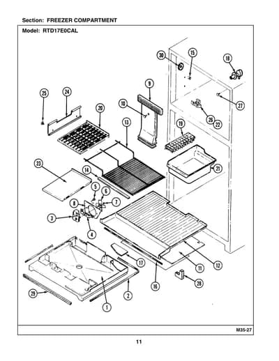 FREEZER COMPARTMENT