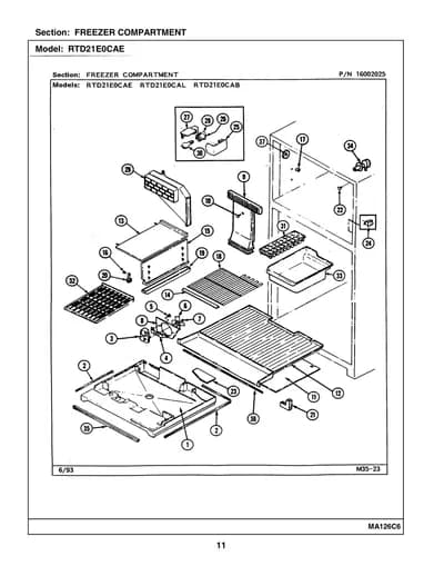 FREEZER COMPARTMENT