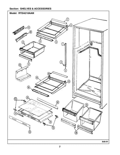 SHELVES & ACCESSORIES