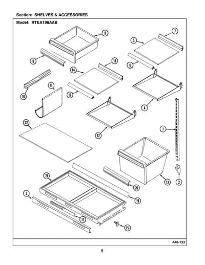SHELVES & ACCESSORIES