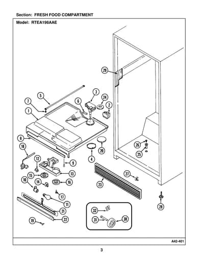 FRESH FOOD COMPARTMENT