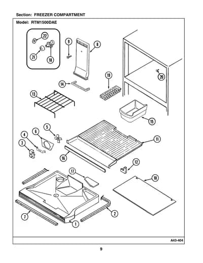 FREEZER COMPARTMENT