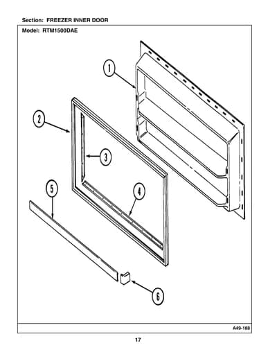 FREEZER INNER DOOR