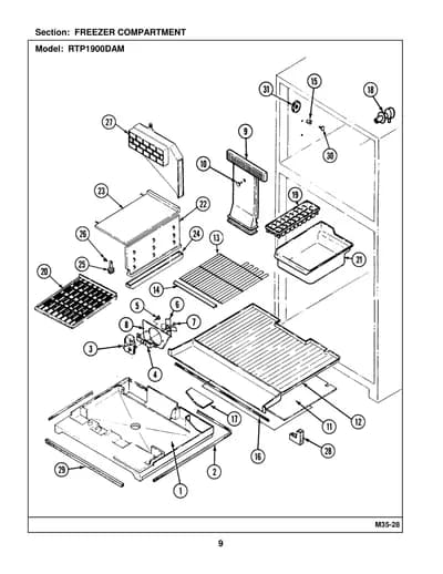 FREEZER COMPARTMENT