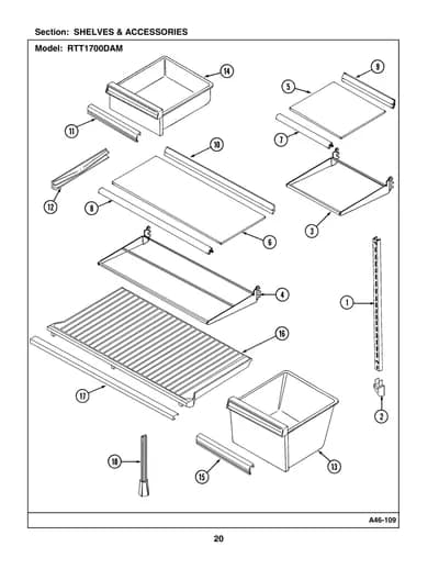 SHELVES & ACCESSORIES