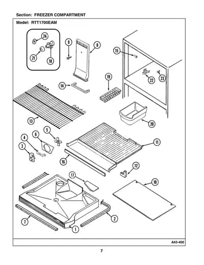 FREEZER COMPARTMENT