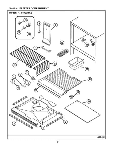 FREEZER COMPARTMENT