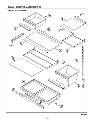 SHELVES & ACCESSORIES
