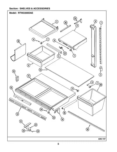 SHELVES & ACCESSORIES