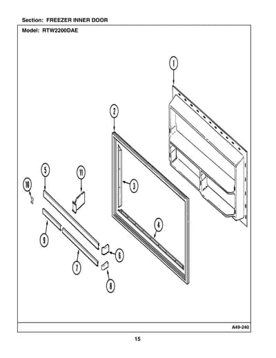 FREEZER INNER DOOR