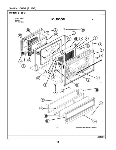 DOOR (S125-C)